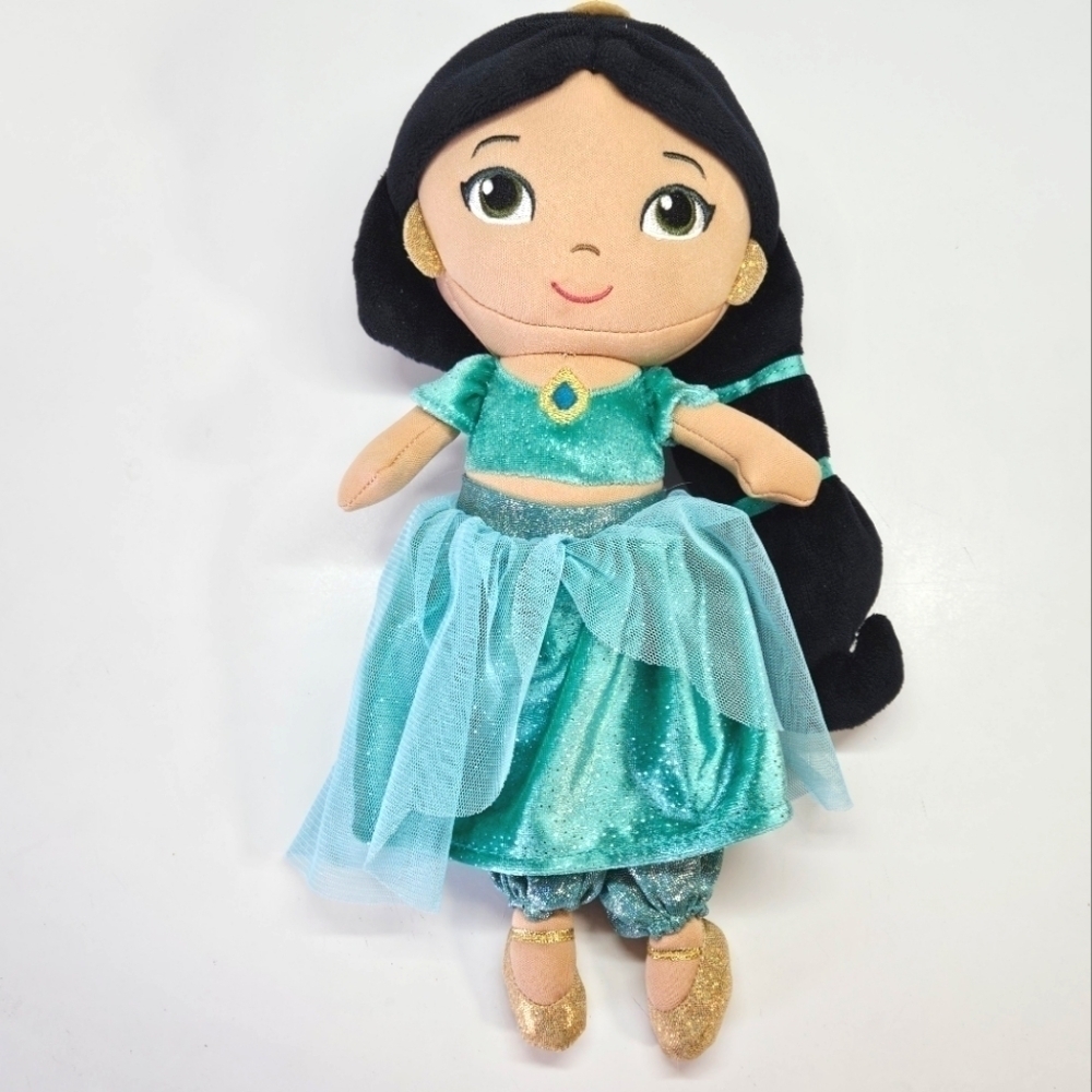 Disney Baby Princess Jasmine Aladdin Stuffed Plush Doll Toy 11"
